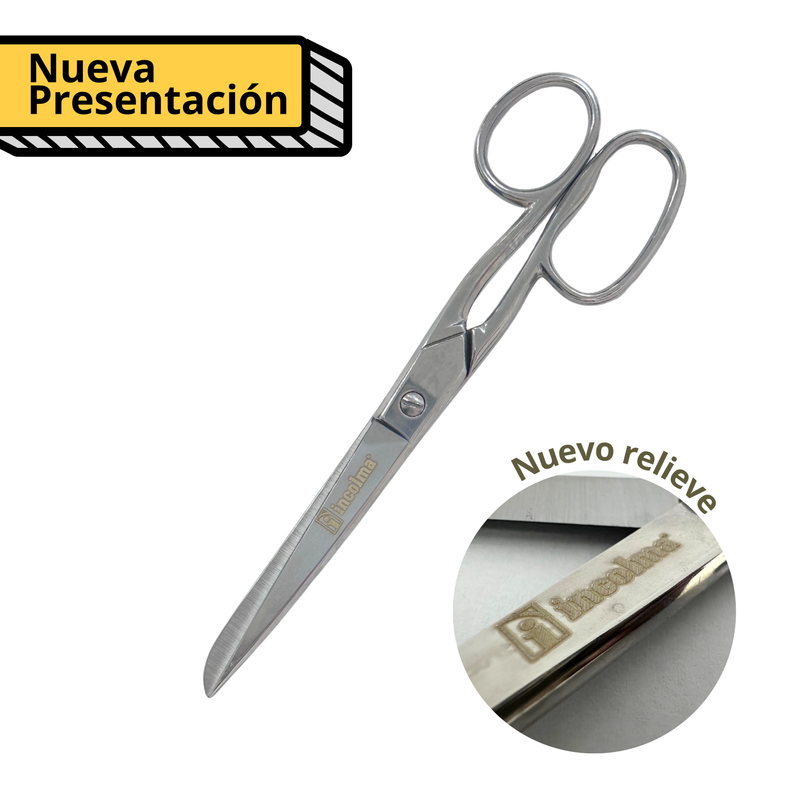 Tijera modista 8" marca Incolma