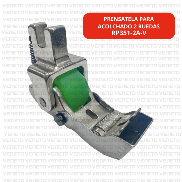 Prensatela para alcolchado con rueda lisa RP351-2A-V