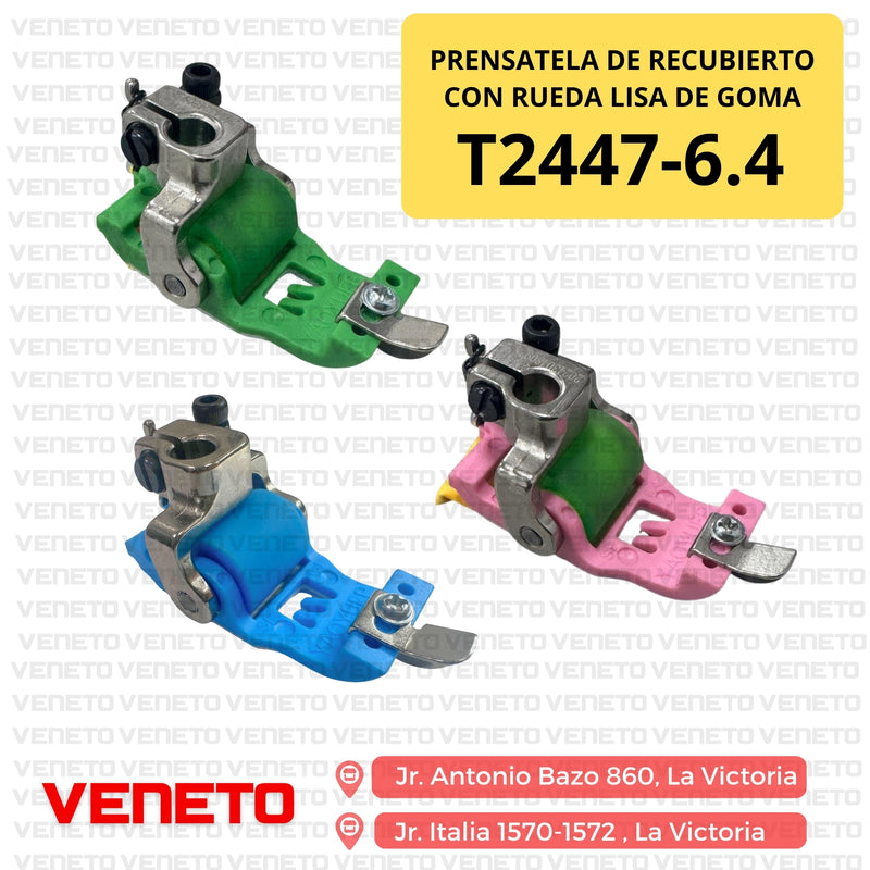 Prensatela con Rueda Lisa de Goma para Tela Elástica – Modelo T2447-6.4