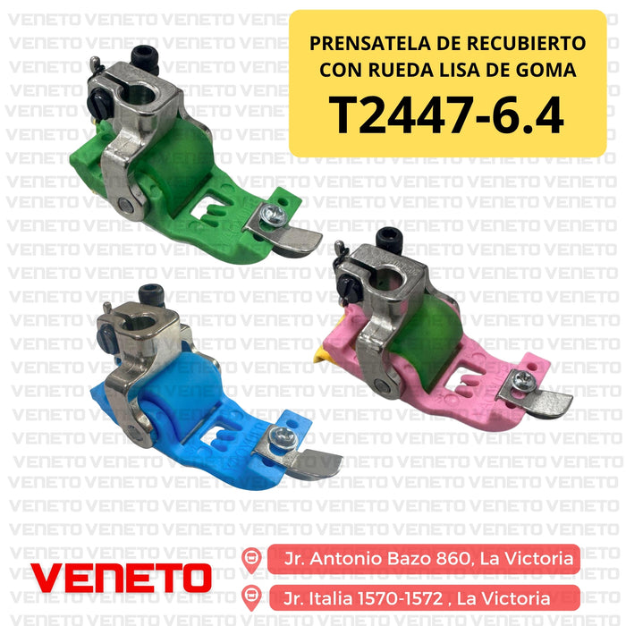 Prensatela con Rueda Lisa de Goma para Tela Elástica – Modelo T2447-6.4