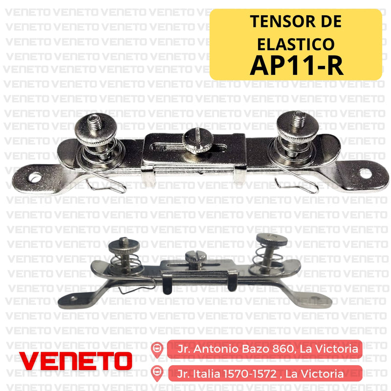 Soporte de tensión elástico para máquina de coser industrial