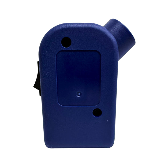 Caja automatica de plancha tapa azul