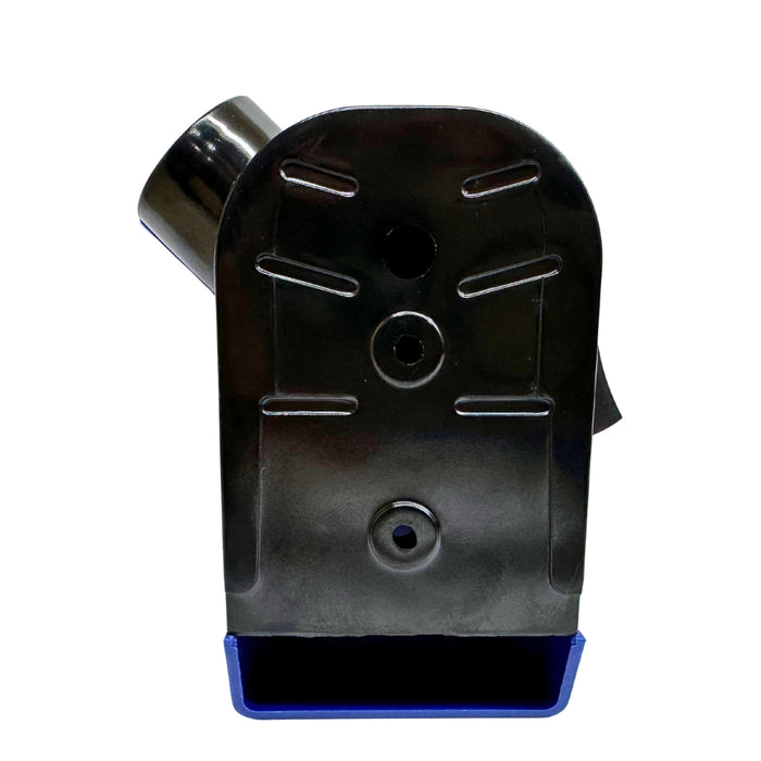 Caja automatica de plancha tapa azul