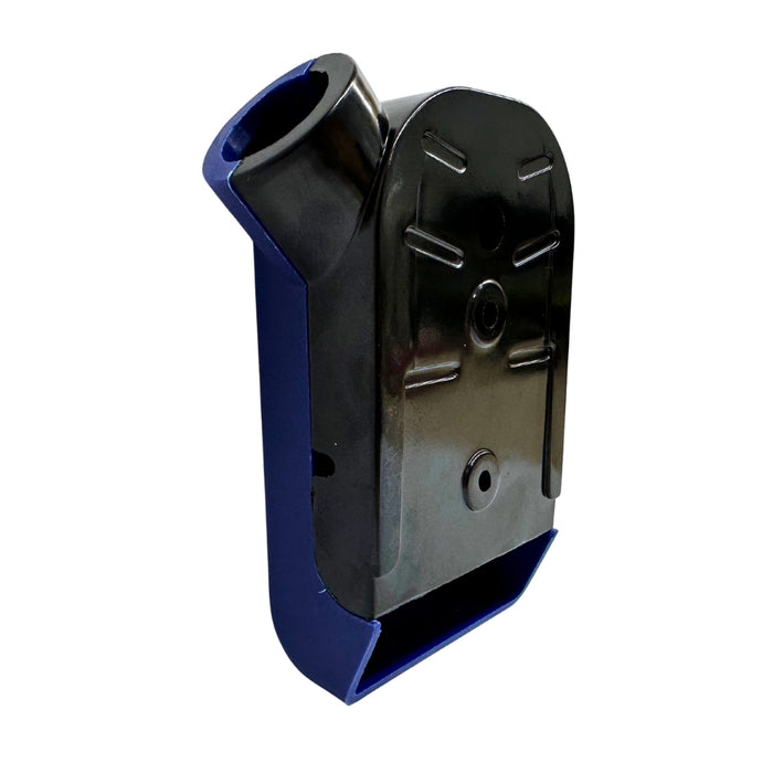 Caja automatica de plancha tapa azul