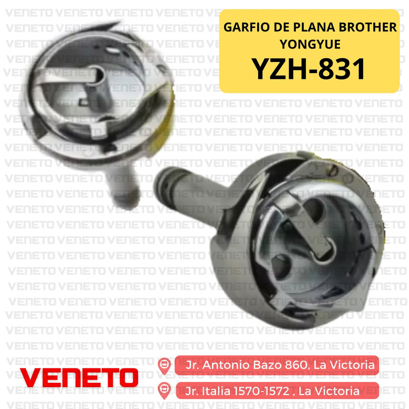 Garfio de plana Brother YZH-831 YongYue