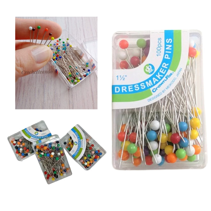 Alfiler en estuche japones 100pcs