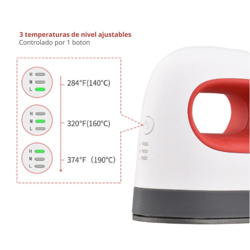 Prensa de calor compacta